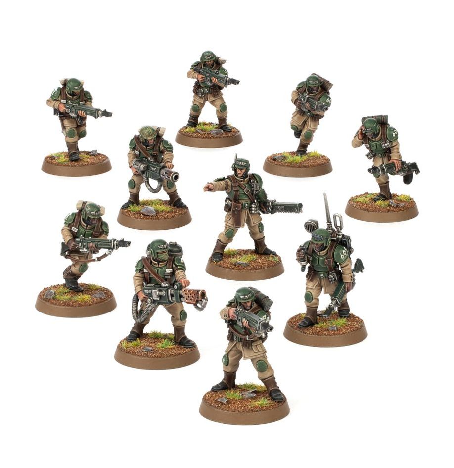 Warhammer 40,000 Astra Militarium: Cadian Shock Troops