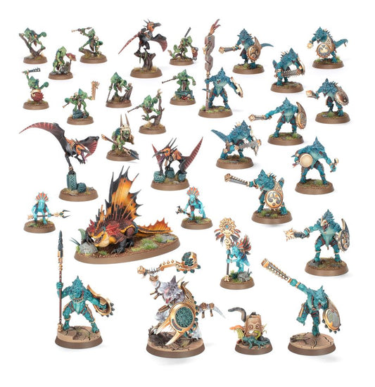 Warhammer Age Of Sigmar Spearhead: Seraphon - Sunblooded Prowlers