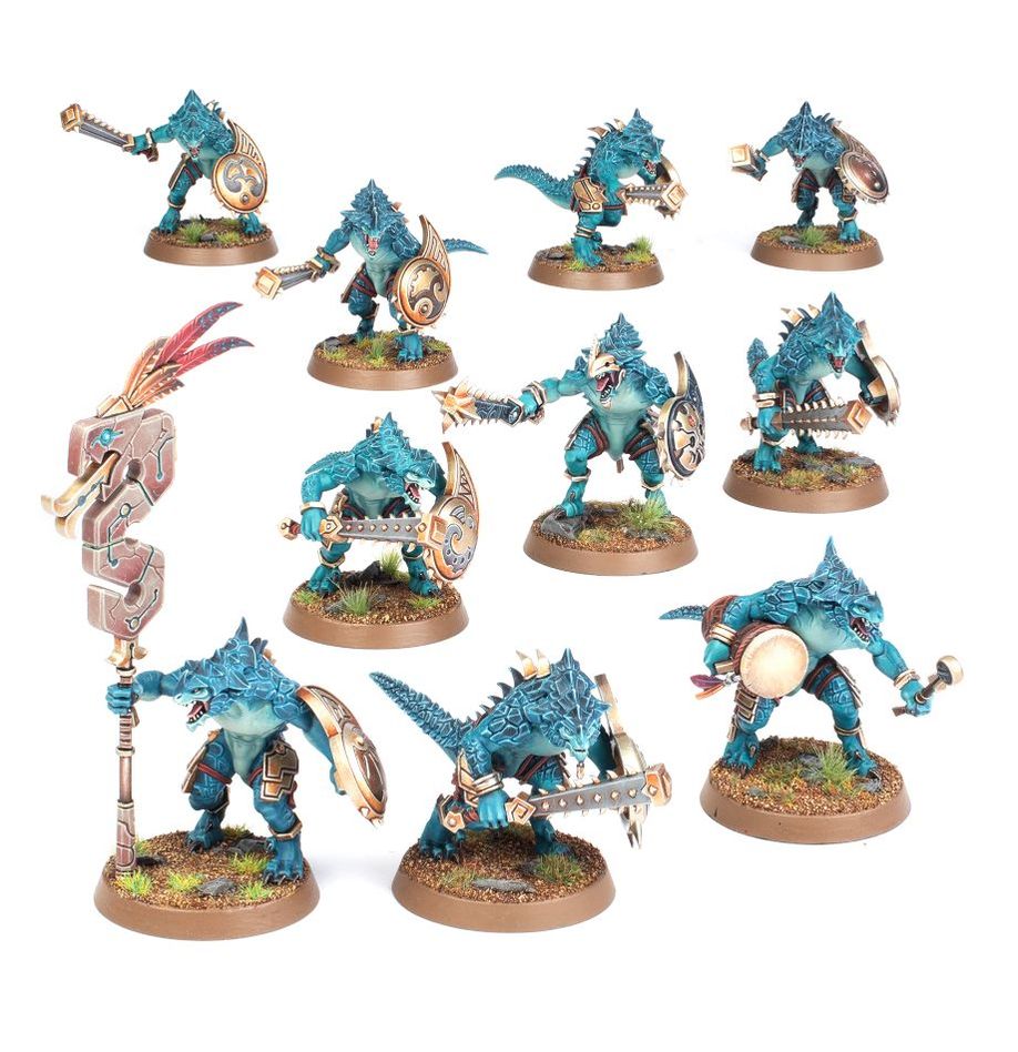 Warhammer Age Of Sigmar Spearhead: Seraphon - Sunblooded Prowlers