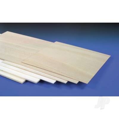 JP 2mm (3/32in) 300 x 300mm Ceiba (Light) Ply