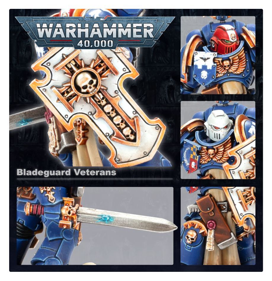 Warhammer 40,000 Space Marines: Bladeguard Veterans