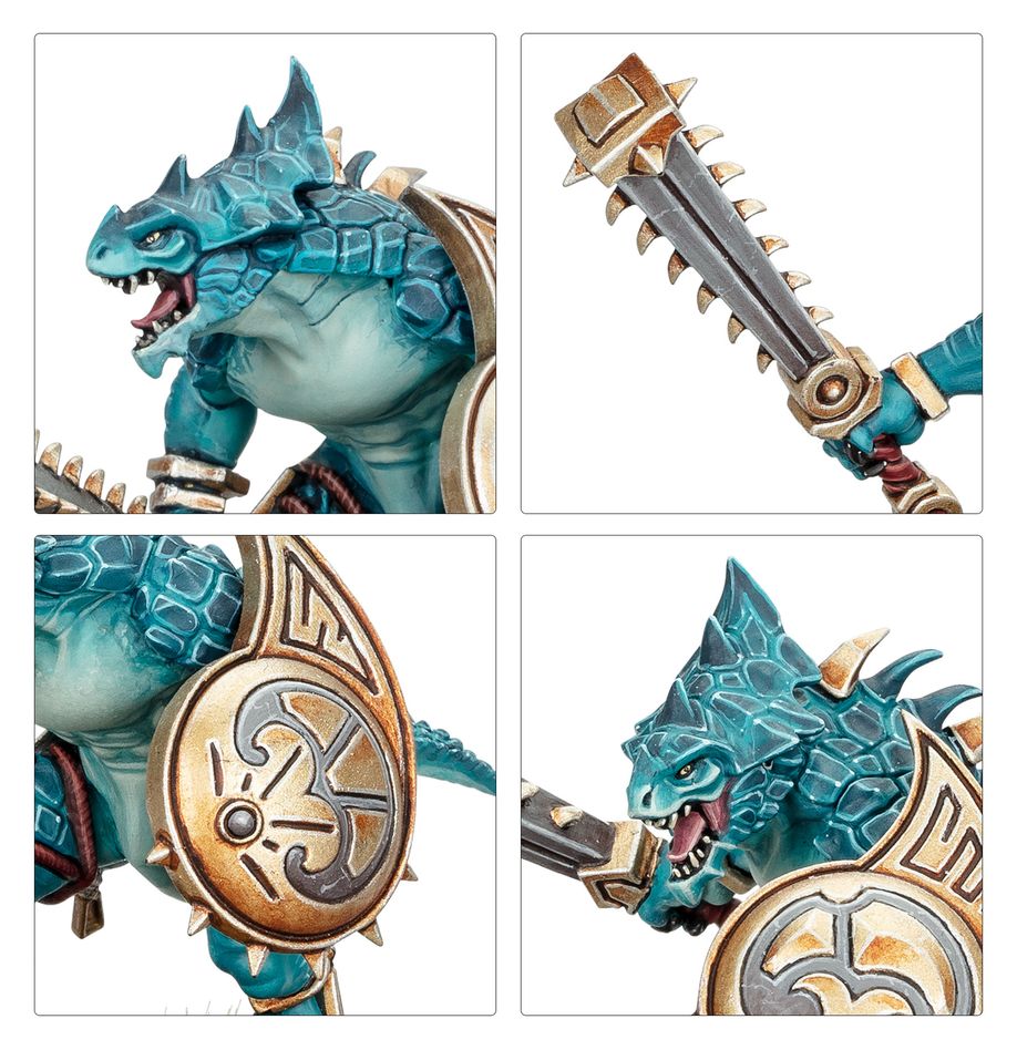 Warhammer Age Of Sigmar Spearhead: Seraphon - Sunblooded Prowlers