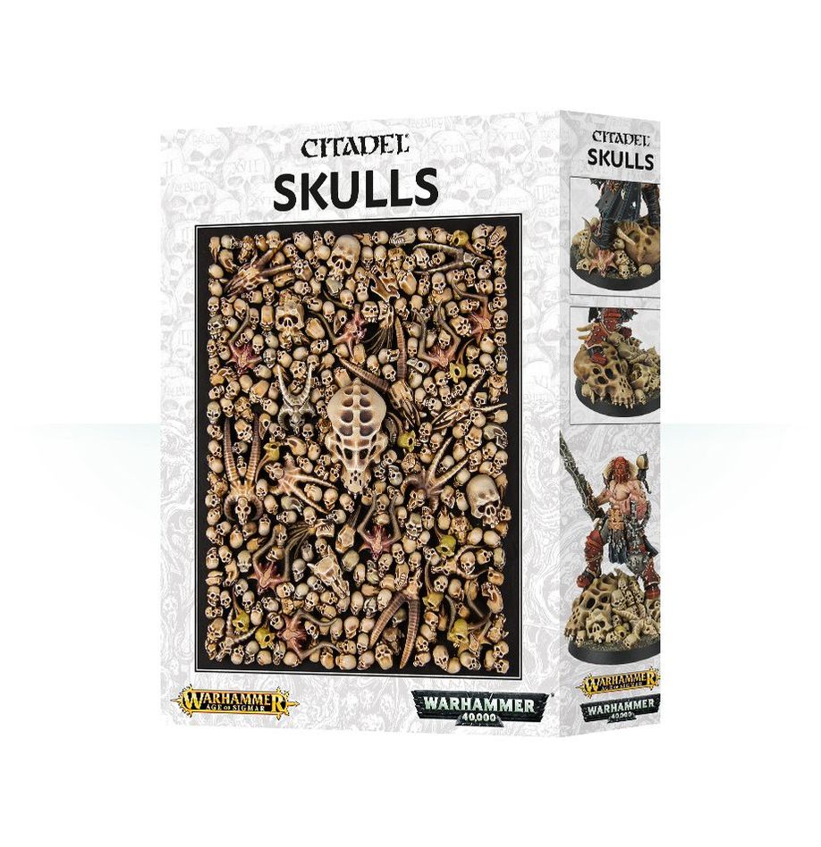 Warhammer Age Of Sigmar / 40,000 Citadel Skulls