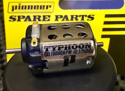 Pioneer 1/32 Scale Slot Car 18,000RPM @12V DC Motor w/ Splined Shaft MT202601
