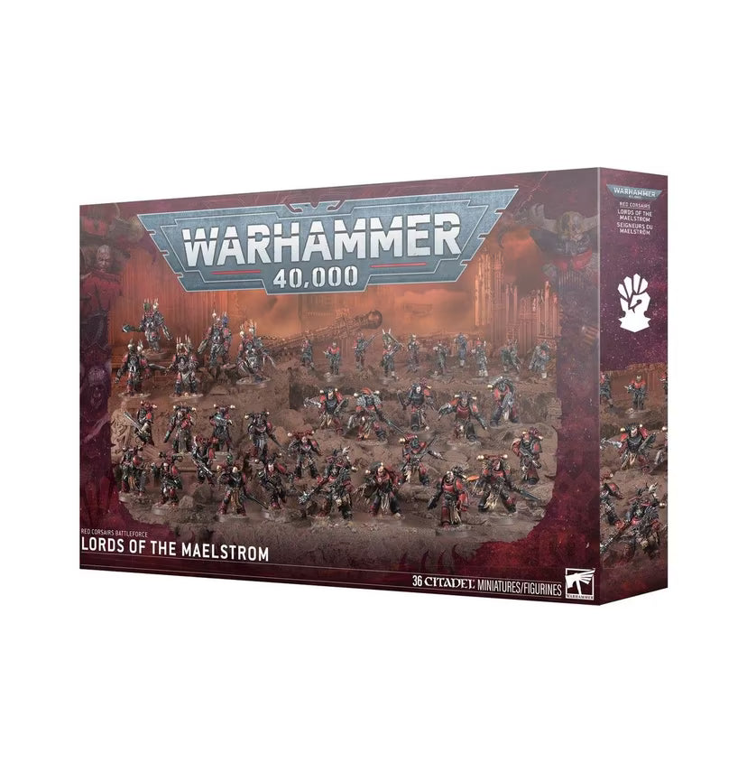 Warhammer 40,000 Red Corsairs: Lords of The Maelstrom Battleforce