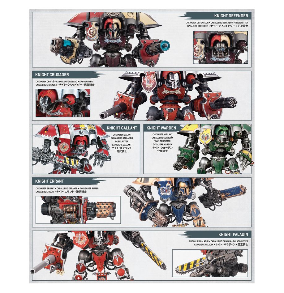 Warhammer 40,000 Imperial Knights: Knight Questoris