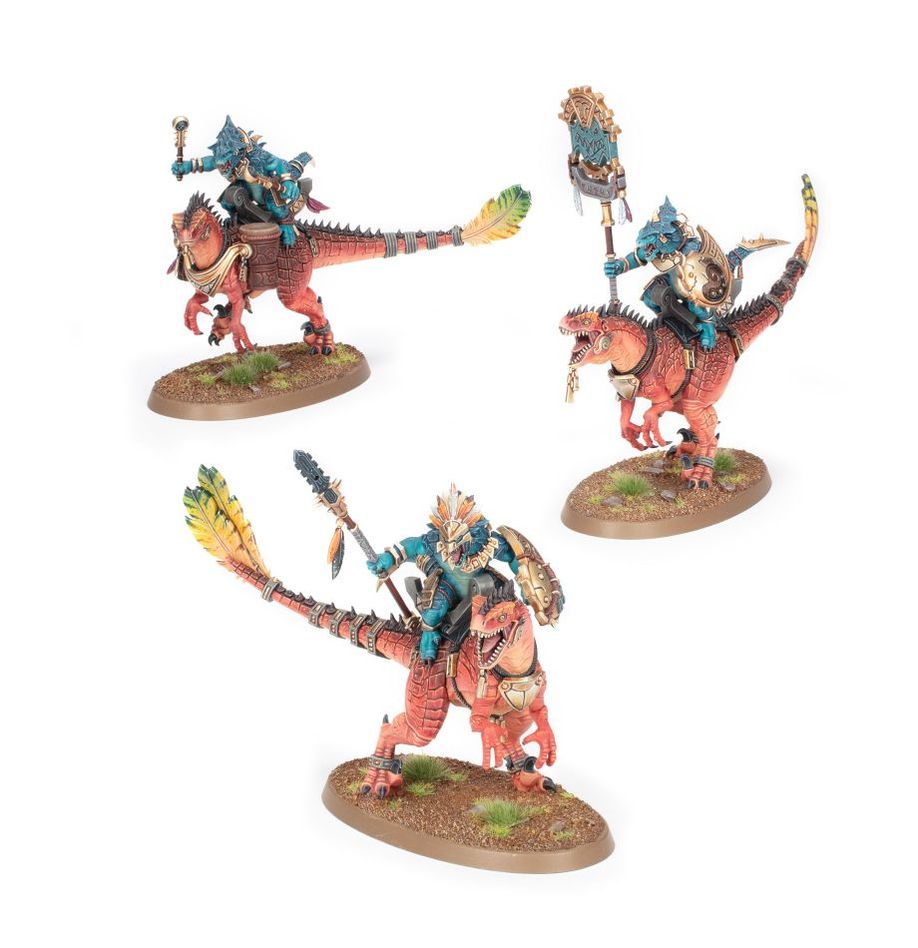 Warhammer Age Of Sigmar Seraphon: Aggradon Lancers