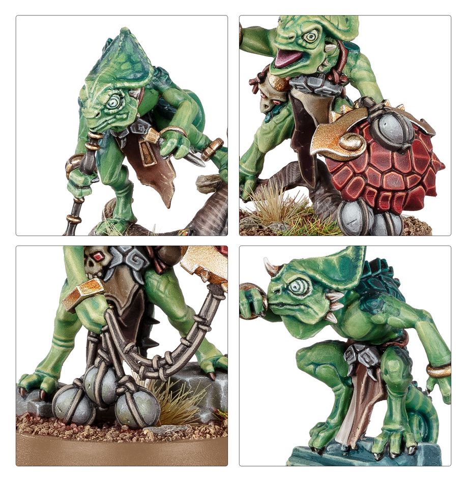 Warhammer Age Of Sigmar Spearhead: Seraphon - Sunblooded Prowlers