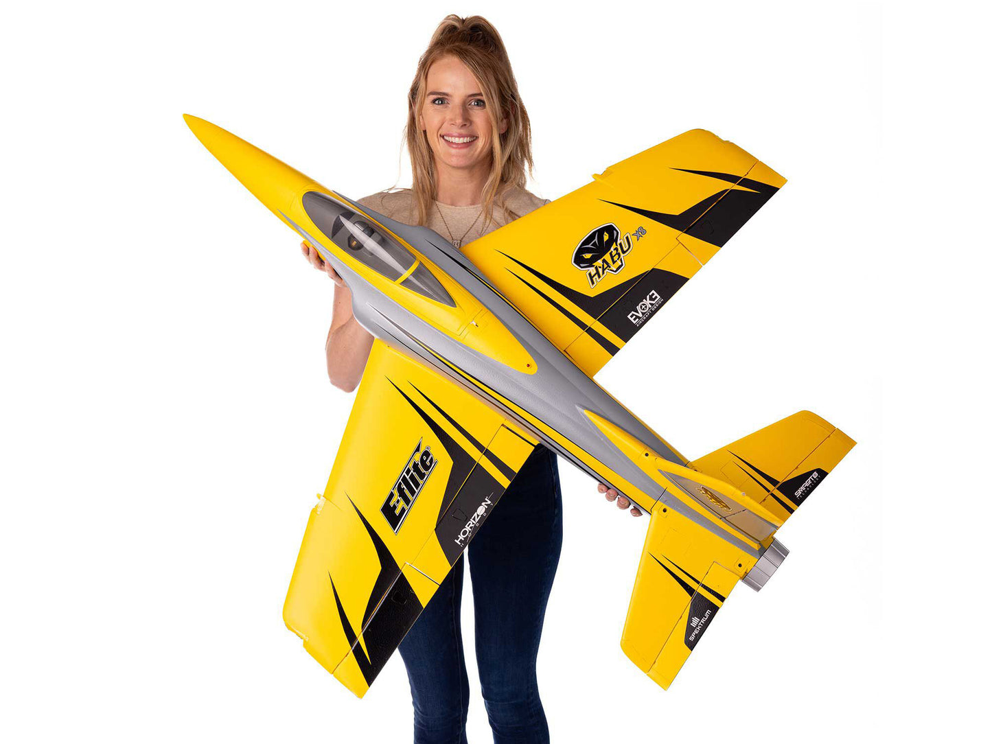 E-flite Habu XS (eXtra Sport) 80mm EDF BNF Basic with AS3X+ and SAFE A-EFL02450