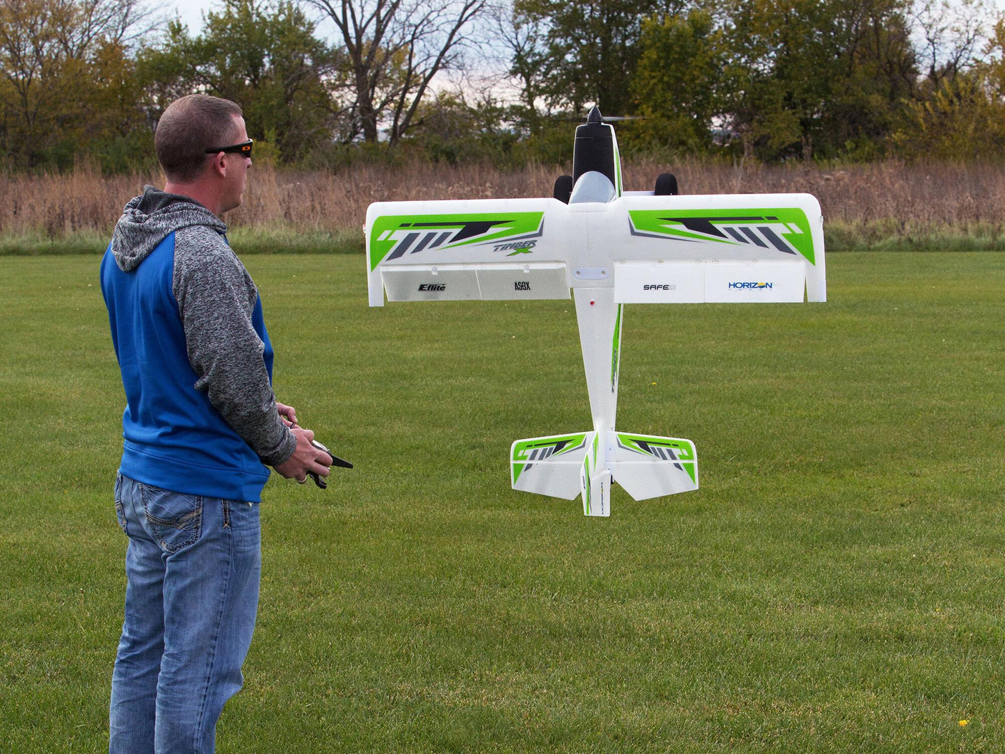 E-Flite Timber X 1.2m BNF Basic with AS3X and SAFE Select