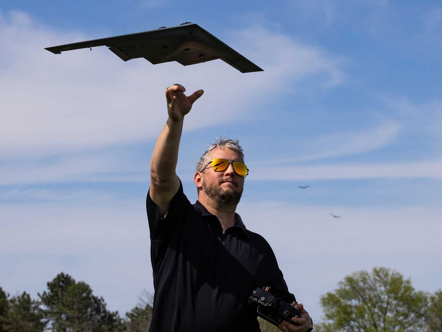 E-flite Micro B-2 Spirit of America Twin 30mm EDF BNF Basic
