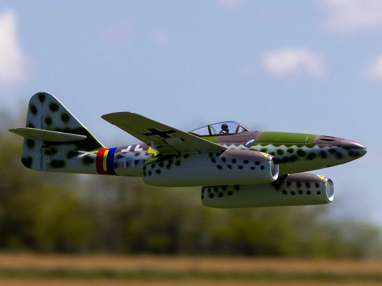 E-flite UMX Me 262 30mm EDF Jet BNF Basic with AS3X and SAFE Select EFLU31050