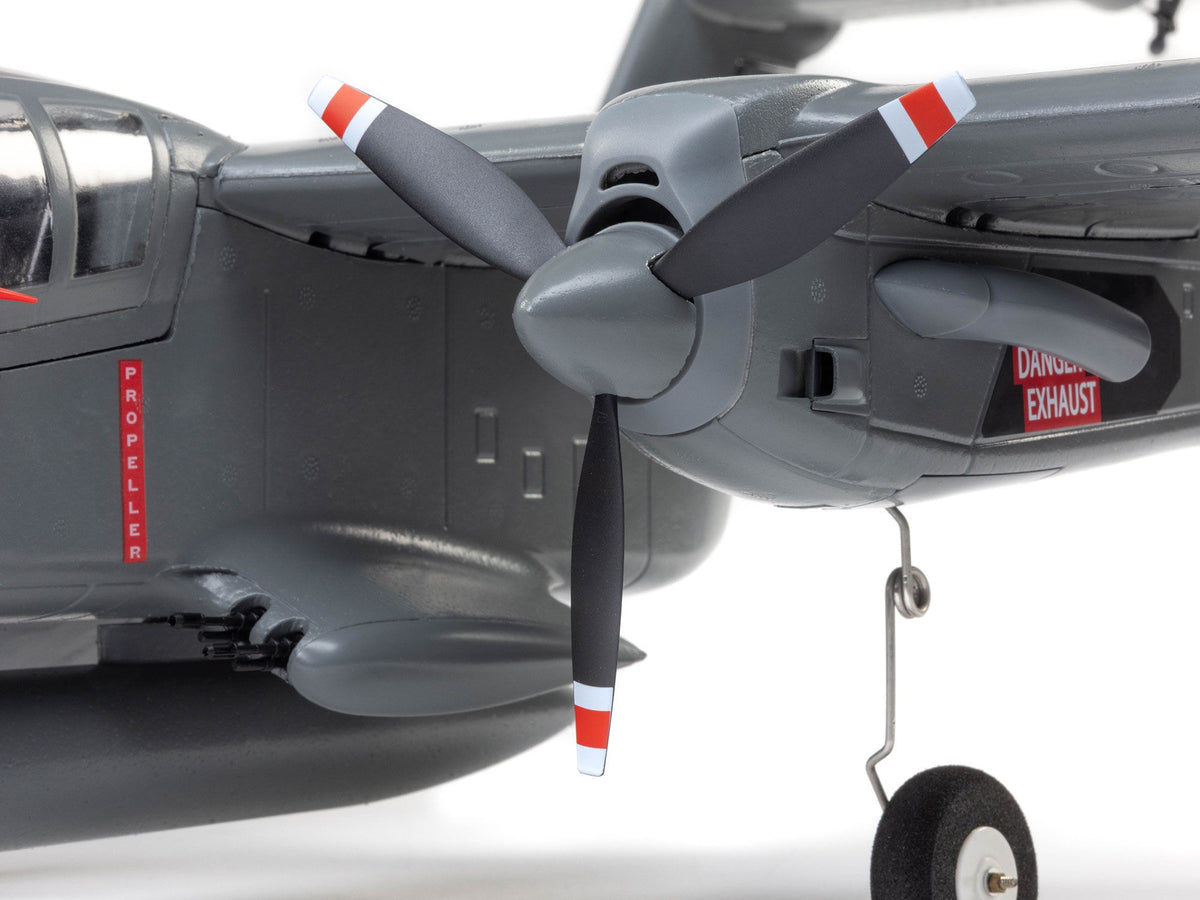 E-flite Micro OV-10 Bronco 645mm BNF Basic with AS3X and SAFE Select EFLU35050