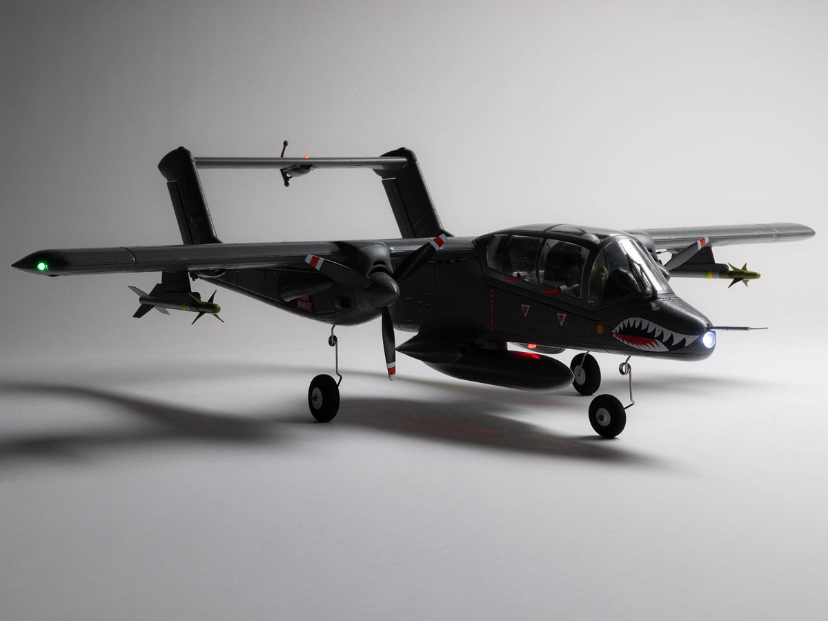 E-flite Micro OV-10 Bronco 645mm BNF Basic with AS3X and SAFE Select EFLU35050