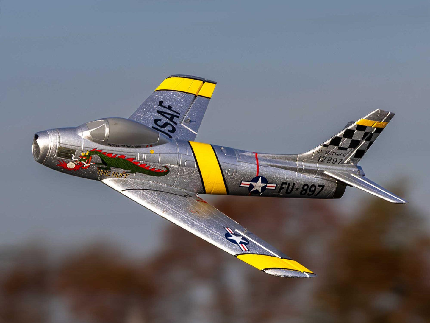 UMX F-86 Sabre 30mm EDF Jet BNF Basic with AS3X and SAFE Select