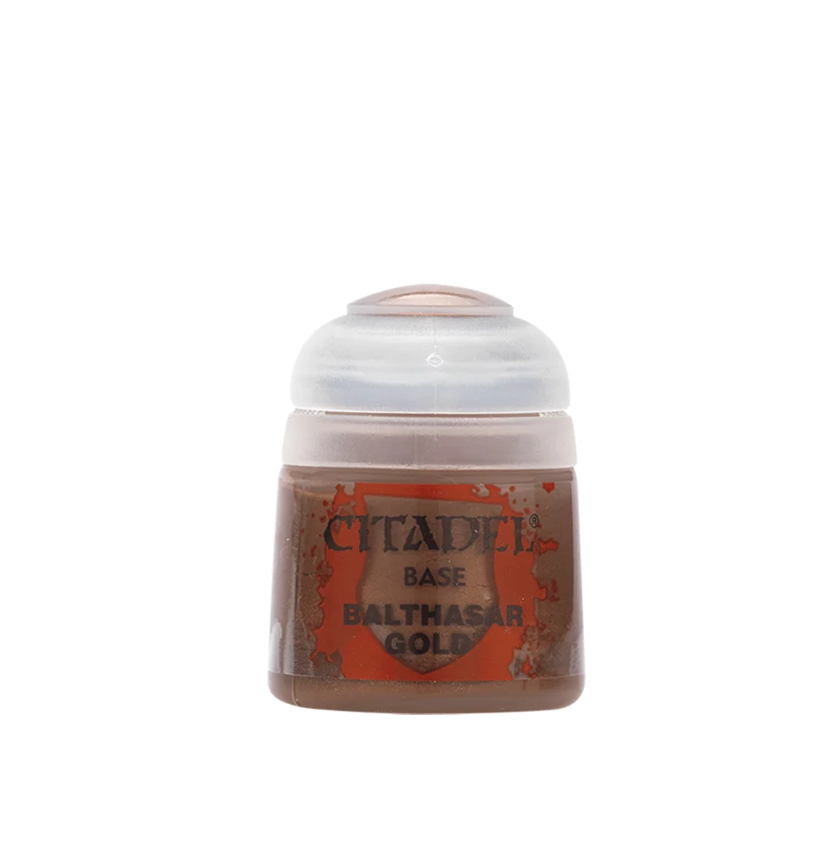 Warhammer Citadel Paint: Balthasar Gold 12ml (Base)