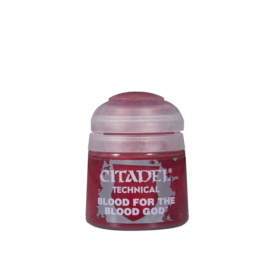 Warhammer Citadel Paint: Blood For The Blood God 12ml (Technical)