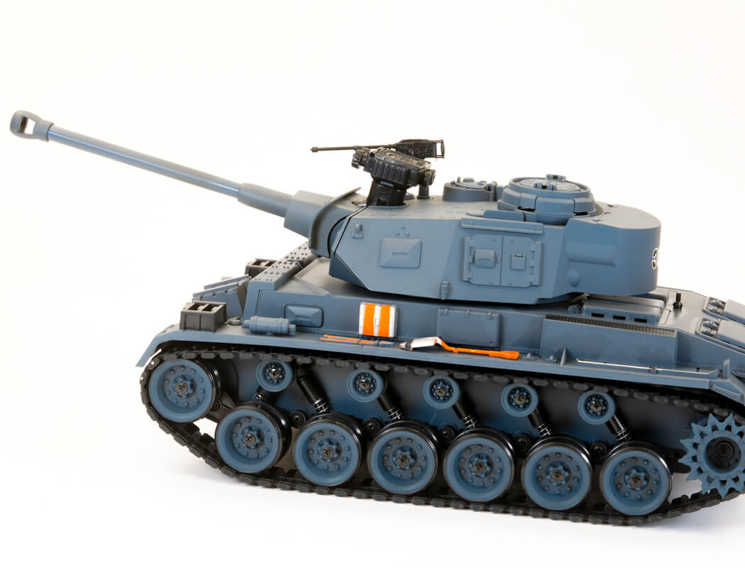 BROTHER TANK RC TANK 1:18 GERMAN PANTHER III GREY