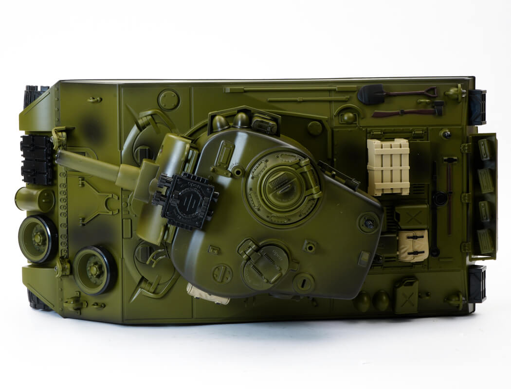 BROTHER TANK RC TANK 1:18 USA M4A3 SHERMAN GREEN