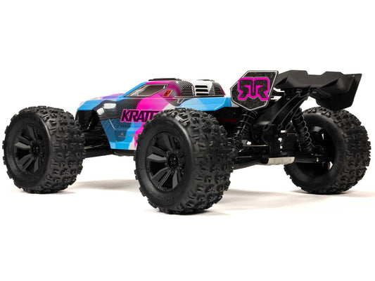 Arrma 1/8 KRATON 6S V6 4X4 BLX Speed Monster Truck RTR Pink ARA8608V6T2