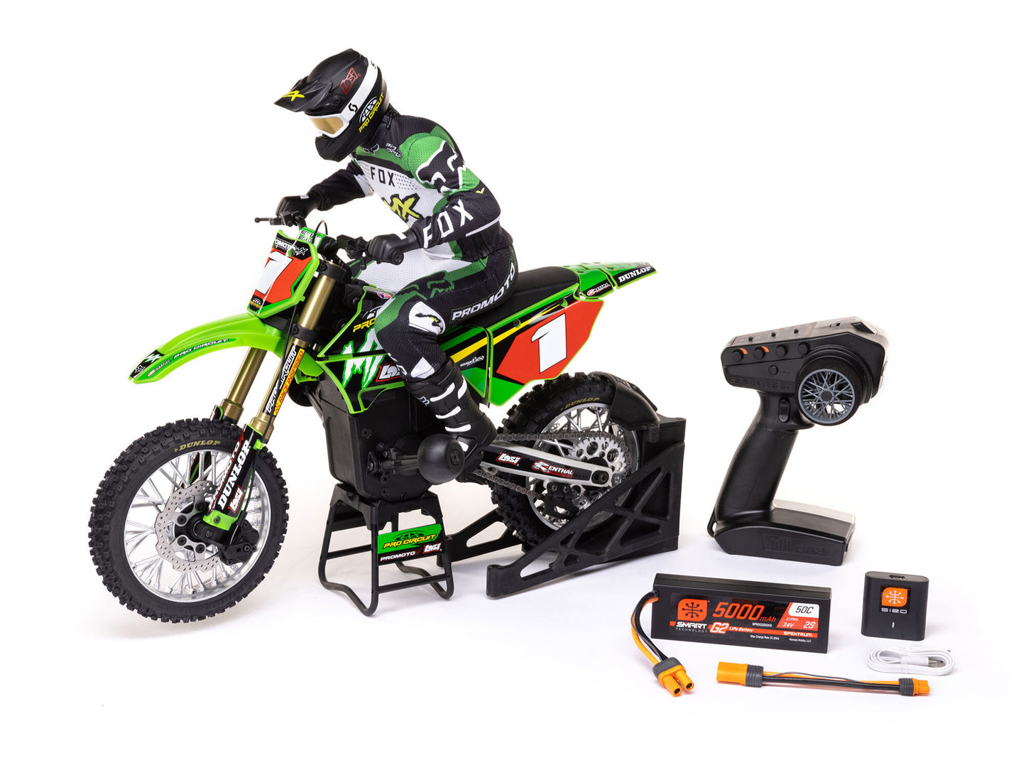 1/4 Promoto-MX Motorcycle RTR with Battery and Charger, Pro