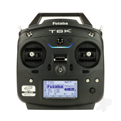 Futaba T6K-V3S 8-Channel Air Radio with R3008SB Rx, Mode 2