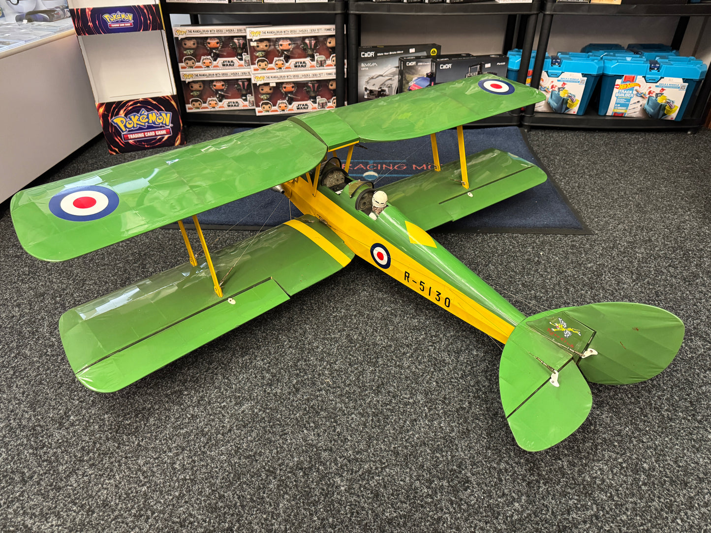 Tiger Moth 1.2m Wingspan I/C PNP - Second hand, Excellent Condition! (Collection Only)