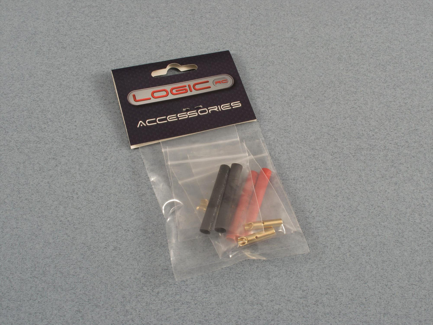Logic RC 4.0mm Gold Connector Set 2prs