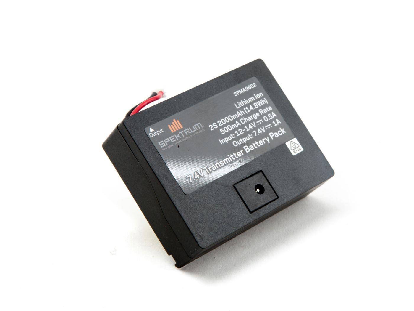 Spektrum 2000mAh Li-Ion TX Batt DXe, 6e, 6G2&3,7&8G2