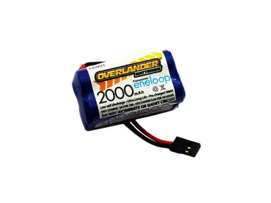 Overlander Panasonic Eneloop AA 2000mAh 4.8V Square NiMH Rechargable Battery Pack
