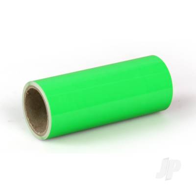 Oracover 2m ORATRIM Fluorescent Green (9.5cm width)