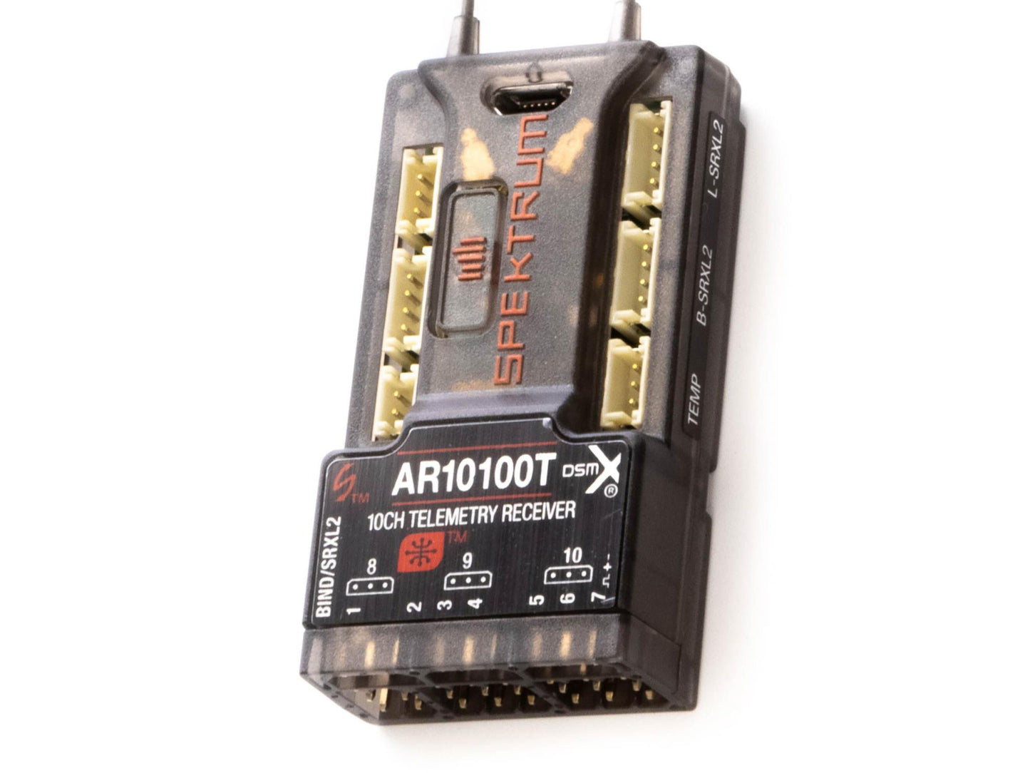 Spektrum AR10100T DSMX 10-Channel Telemetry Receiver