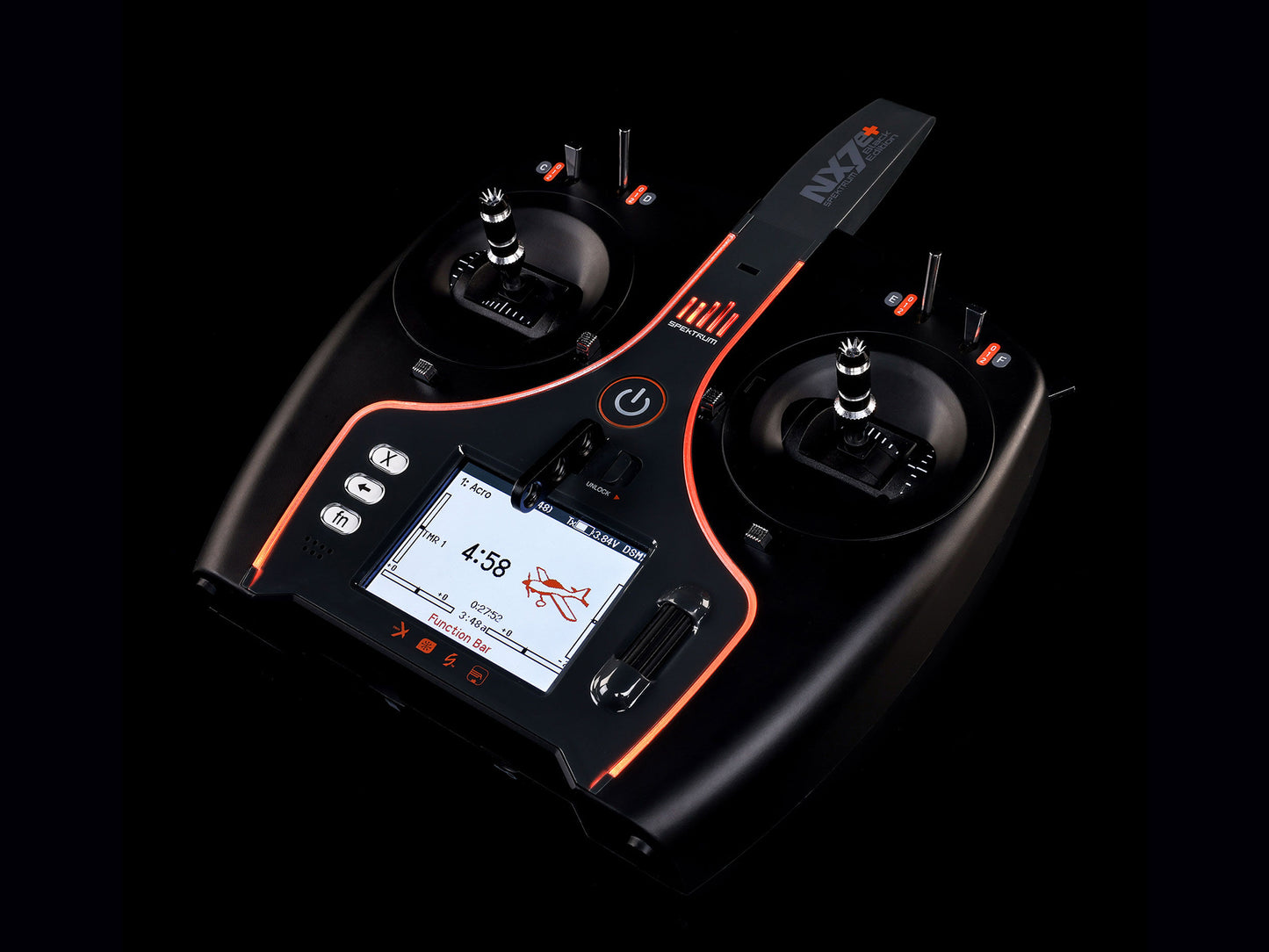 Spektrum NX7e+ Black Edition 14 Channel Transmitter Only P-SPMR7120EU