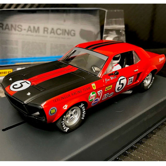 P112 Pioneer 1968 Trans-Am Mustang, Red #5, 'Jim West'