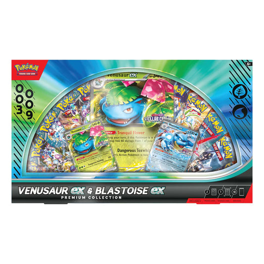 Pokémon TCG: Venusaur /Blastoise ex Premium Collection (H&I exclusive)