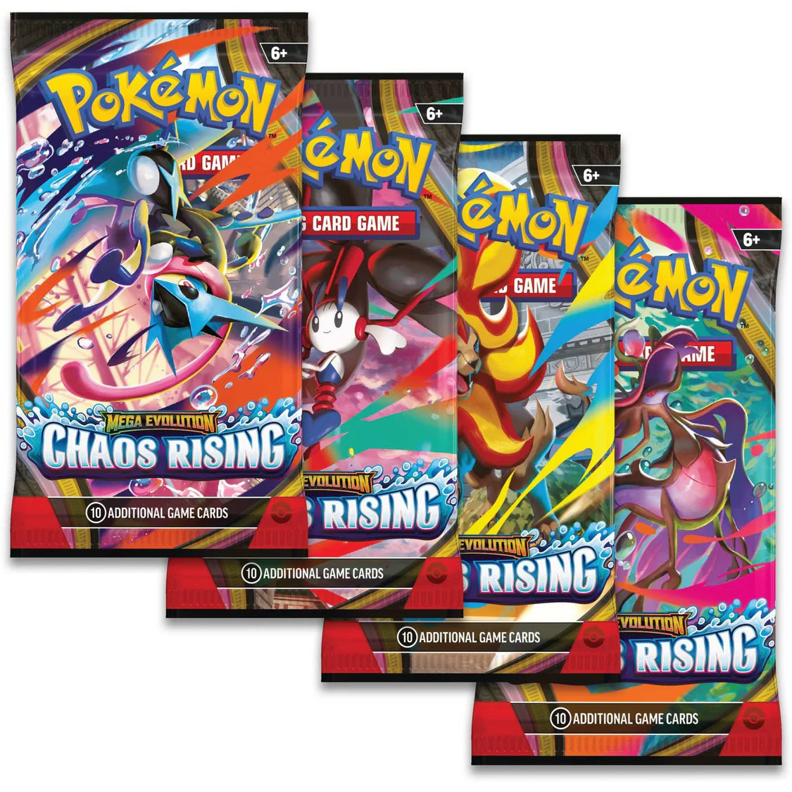 Pokémon TCG Mega Evolution Chaos Rising Sealed Booster Pack (1pk)