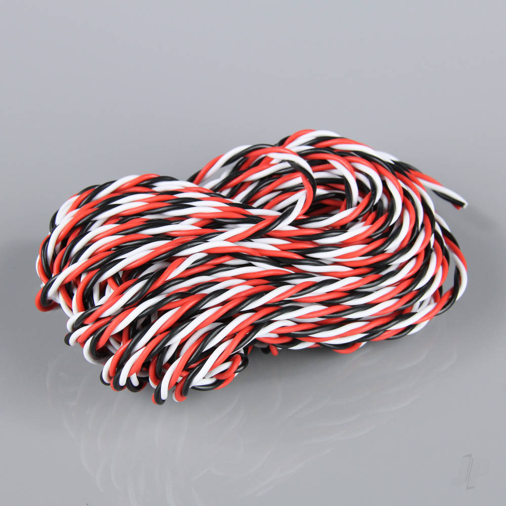 Futaba HD Twisted Servo Cable (without Connector) 10m