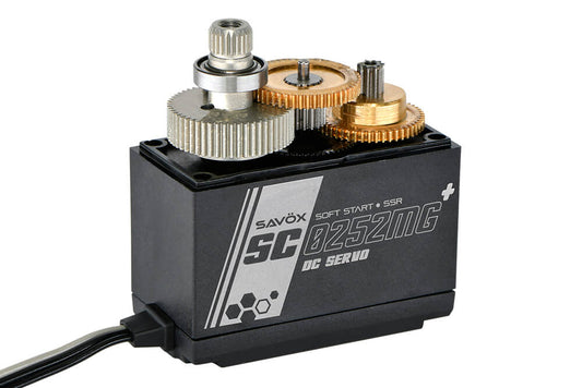 SAVOX 0252MG+ STD SIZE DIGITAL SERVO METAL GEAR 10.5KG@6V - PLUS SAV-SC0252MG+