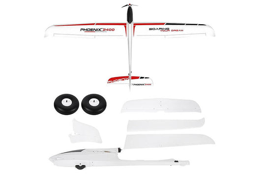 VOLANTEX PHOENIX 2400MM RC EP GLIDER W/ABS FUSELAGE PNP