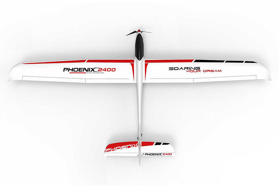 VOLANTEX PHOENIX 2400MM RC EP GLIDER W/ABS FUSELAGE PNP