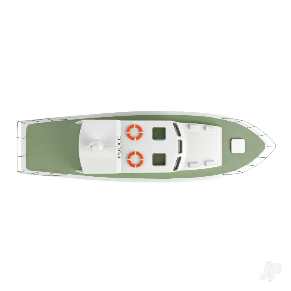 The Wooden Model Boat Company Police Launch Kit 400mm