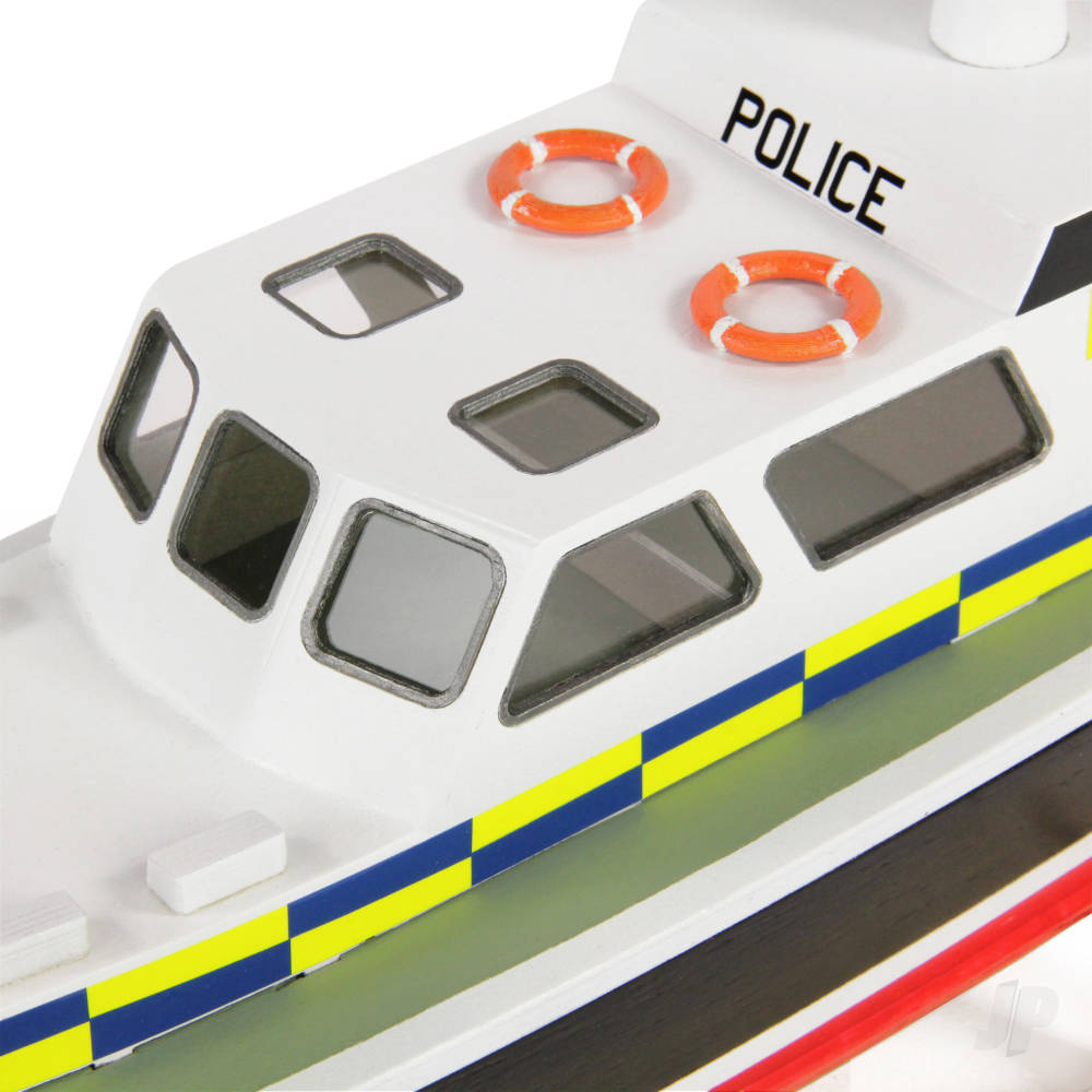 The Wooden Model Boat Company Police Launch Kit 400mm