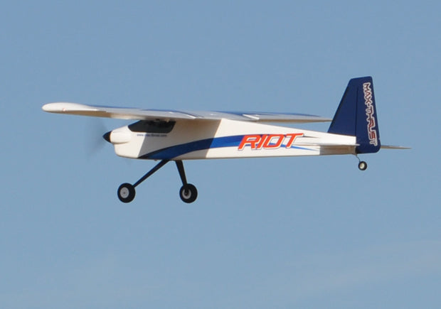 CENTURY UK Max Thrust RIOT RC Brushless Aircraft PNP BLUE