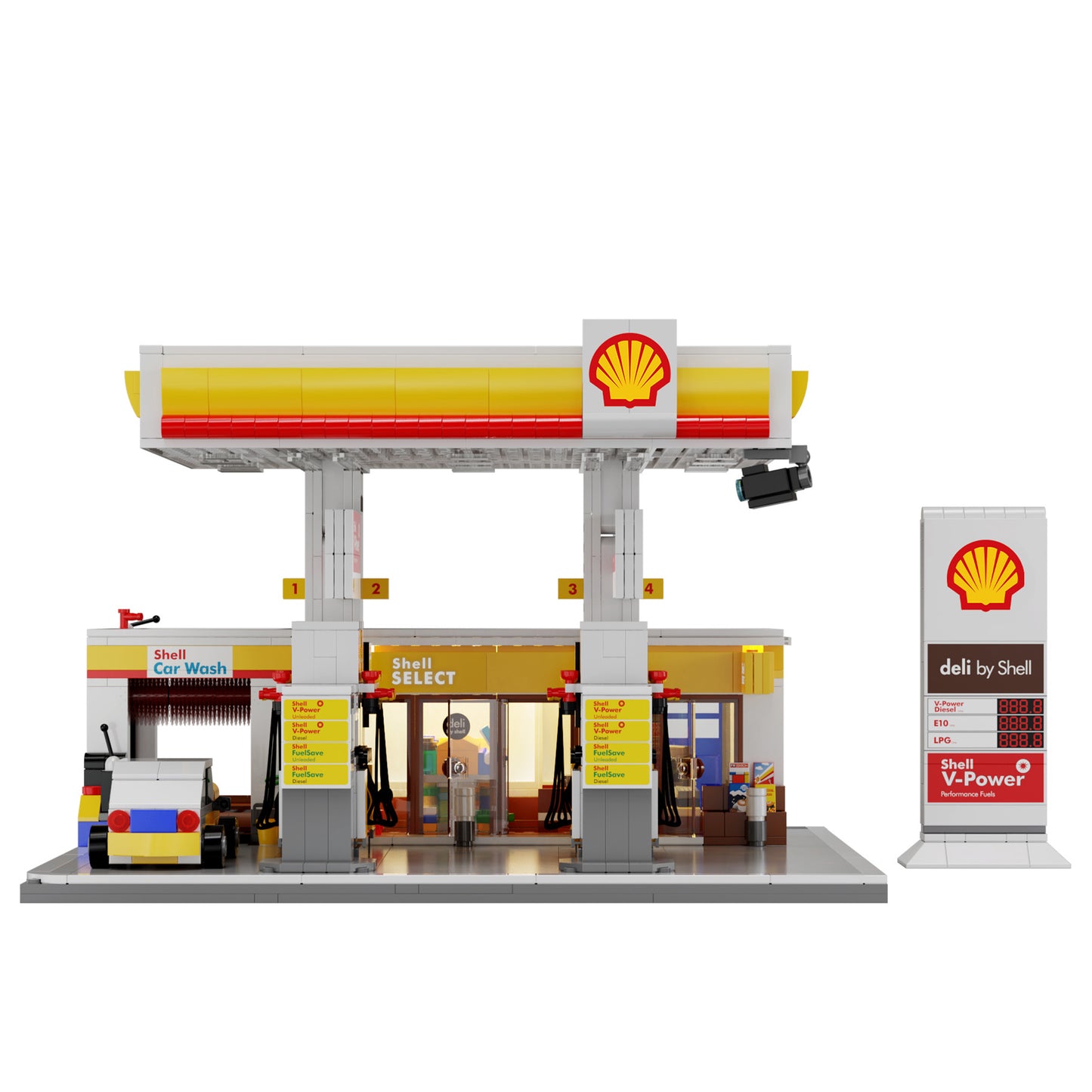 CaDA Shell Retail Station - 1309 pcs