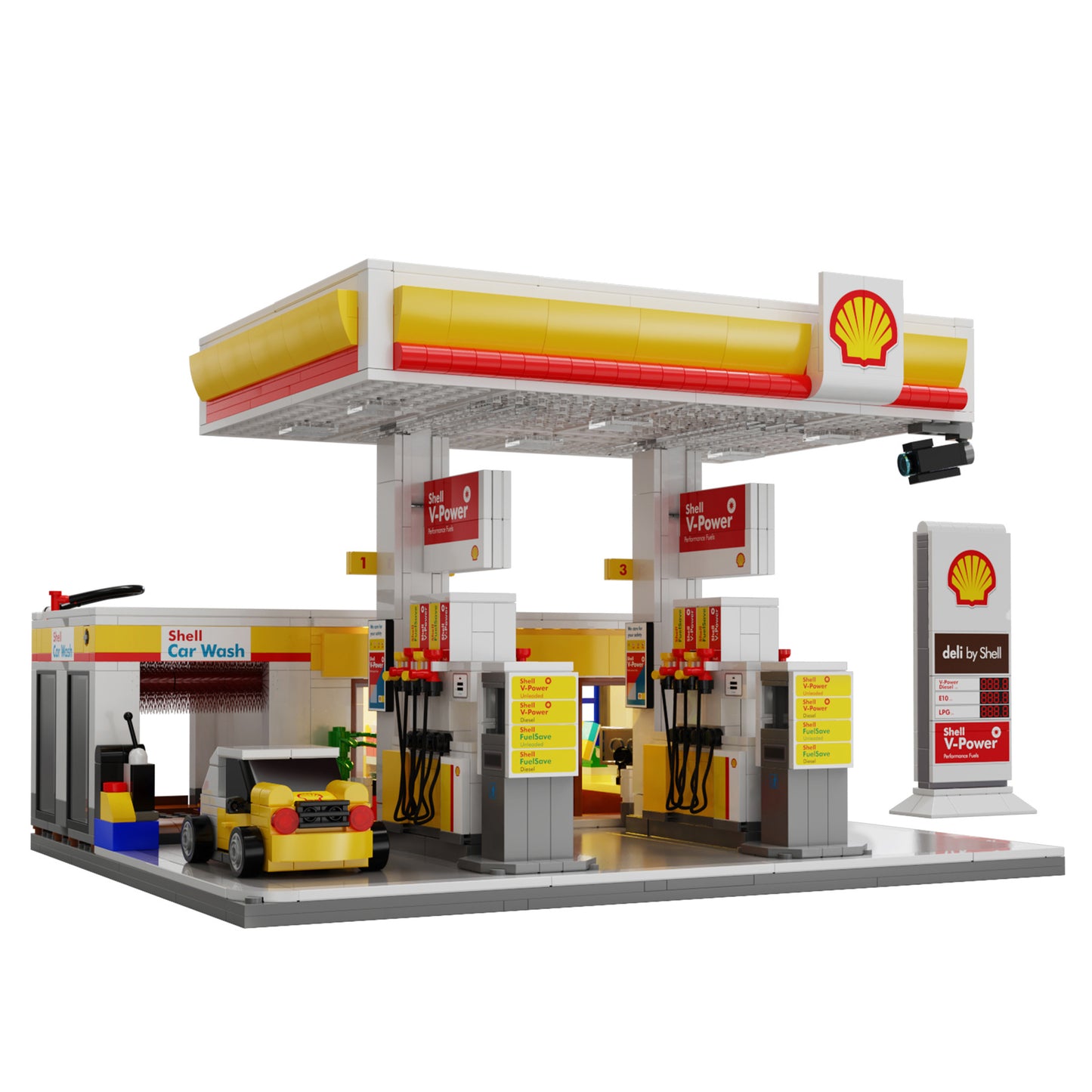CaDA Shell Retail Station - 1309 pcs