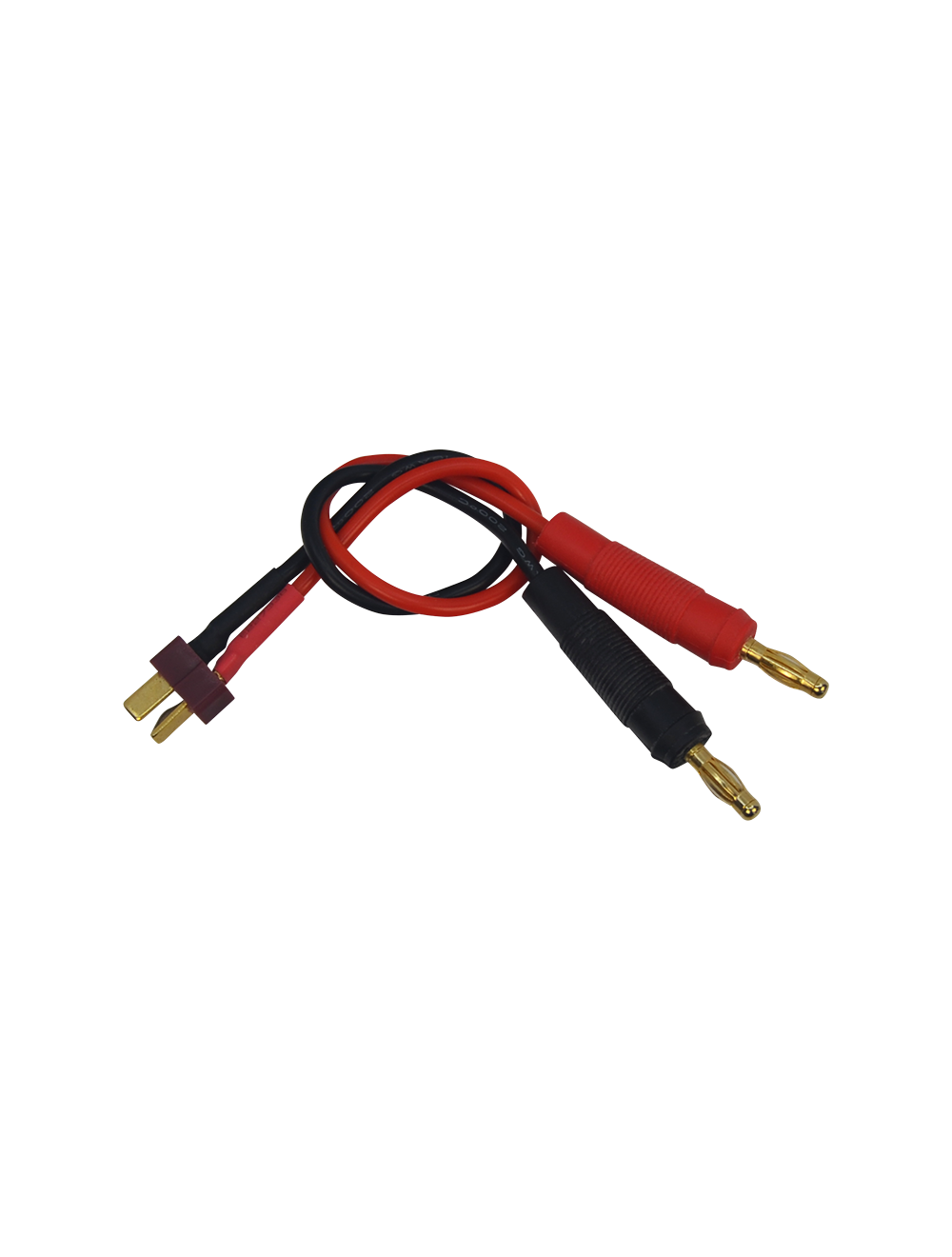 Deans to 4mm Gold Connectors Charge Lead