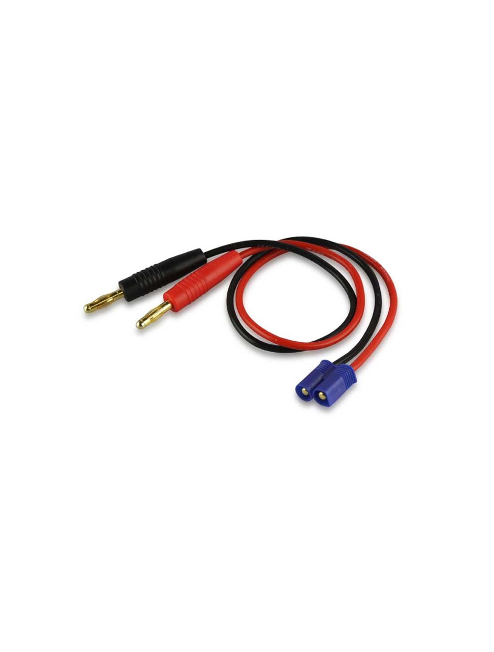 EC3 to 4mm Gold Connectors Charge Lead