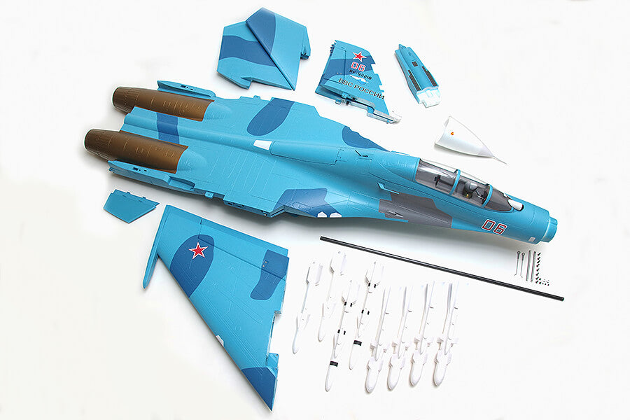 FMS TWIN 70MM EDF SU-27 ARTF BLUE