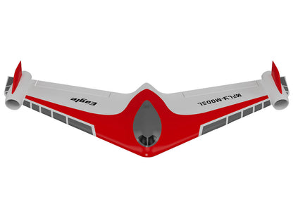 XFLY EAGLE 40MM EDF FLYING WING WITHOUT TX/RX/BATTERY WITH GYRO - RED