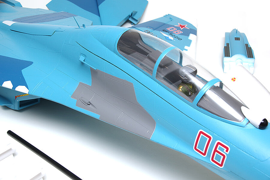 FMS TWIN 70MM EDF SU-27 ARTF BLUE